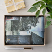 Papier Mousseline Rustic Grange Vintage Tracteur Camion Farm (Cadeau)