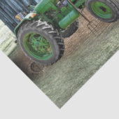 Papier Mousseline Rustic Grange Vintage Tracteur Camion Farm (Détail)