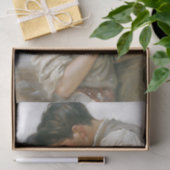 Papier Mousseline Rustic Lovers Tender Embrace Decoupage (Cadeau)