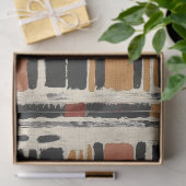 Papier Mousseline Rustic Mudcloth Geometric Pattern (1) (Cadeau)