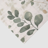 Papier Mousseline Rustic Pressed Leaves Pattern –Autumn Botanical 15 (Détail)