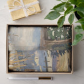 Papier Mousseline Rustic Red Barn Cardinal Bird Farmhouse Decoupage (Cadeau)