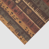 Papier Mousseline Rustic Southwestern Stripe Pattern (5) (Détail)