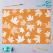 Papier Mousseline Rustique Automne Feuilles Motif (Artisanat)