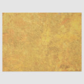 Papier Mousseline Rustique Automne Texture Or (Recto)