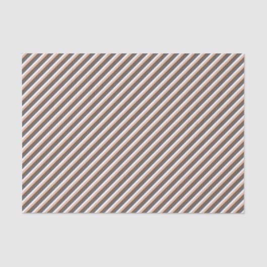 Papier Mousseline Rustique Élégant rayures Clair rose Brown Vert fon (Recto)