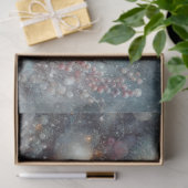 Papier Mousseline Rustique hiver Rabbit Noël Woodland Découpage (Cadeau)