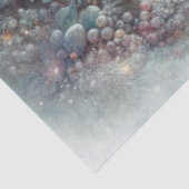 Papier Mousseline Rustique hiver Rabbit Noël Woodland Découpage (Détail)