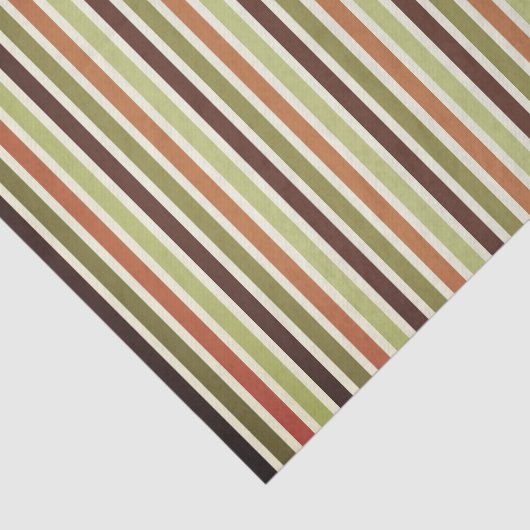 Papier Mousseline Rustique Thanksgiving Autumn StriMotif (Détail)