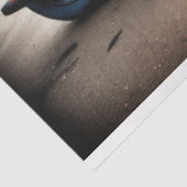 Papier Mousseline Rusty old bike v6 post-apocallyptic Tissue paper (Détail)