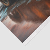 Papier Mousseline Rusty old car no3 post-apocallyptic Tissue paper  (Détail)