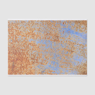 Papier Mousseline Rusty Patiné Grunge clair violet bleu do-it-yourse