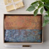 Papier Mousseline Rusty, Verdigris, Grunge Steampunk (Cadeau)
