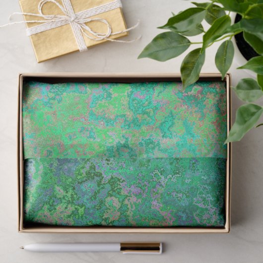 Papier Mousseline Rusty, Verdigris, Grunge Steampunk (Cadeau)