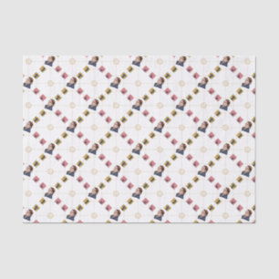 Papier Mousseline Ruth Bader Ginsburg - Motif d'avocat artistique