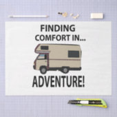 Papier Mousseline RV Camping Aventure Rving (Artisanat)