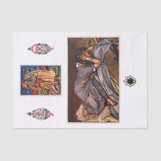 Papier Mousseline Sa triste chanson (Recto)