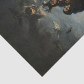 Papier Mousseline Sabbat des sorcières, Las Brujas par Francisco de (Détail)