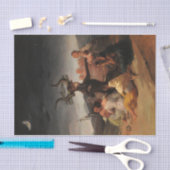 Papier Mousseline Sabbat des sorcières par Francisco de Goya (Artisanat)