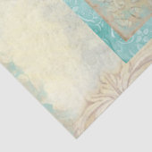 Papier Mousseline Sable Dollar Beach Coquillages Balnéaire Découpage (Détail)