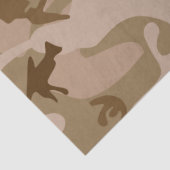 Papier Mousseline Sable du désert de Camouflage (Détail)