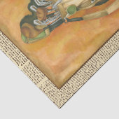 Papier Mousseline Sac de golf avec gant par Jennifer Goldberger (Détail)