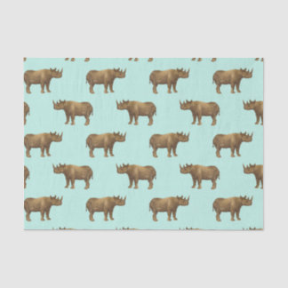 Papier Mousseline Safari de Rhinoceros Extraordinaire