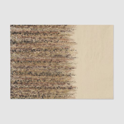 Papier Mousseline Safari Exotique moderne Abstrait Glam Impression (Recto)