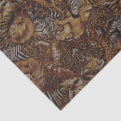 PAPIER MOUSSELINE SAFARI JUNGLE (Détail)