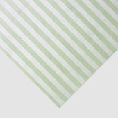 Papier Mousseline Sage doux et Gradets blancs (Détail)