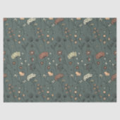 Papier Mousseline Sage Green Meadow Blooms intemporels floraux (Recto)