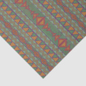 Papier Mousseline Sagebrush Green Design géométrique Tissu (Détail)