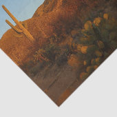 Papier Mousseline Saguaro Sunset I Arizona Désert Paysage (Détail)