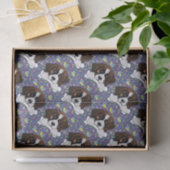 Papier Mousseline Saint Bernard (Cadeau)