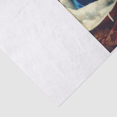 Papier Mousseline Saint Cecilia par Simon Vouet (Détail)