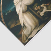 Papier Mousseline Saint Dominique reçoit le Rosaire de Plautilla Nel (Détail)