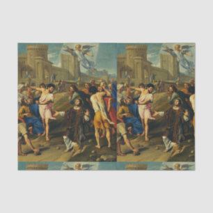 Papier Mousseline Saint Étienne le Protomartyr Iconographie de l'art