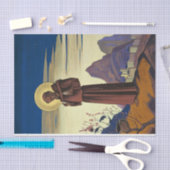 Papier Mousseline Saint François d'Assise (Saint chrétien) (Artisanat)