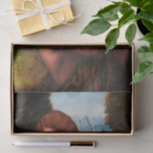 Papier Mousseline Saint John le Baptiste, 1520 par Salai (Cadeau)