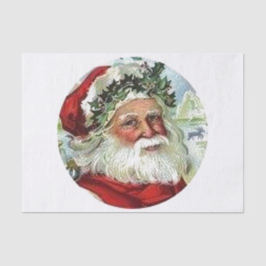 Papier Mousseline Saint Nick (Recto)