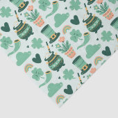 Papier Mousseline Saint Patrick's day (Détail)
