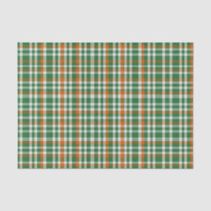 Papier Mousseline Saint Patrick's day Irlande Drapeau couleur en vic
