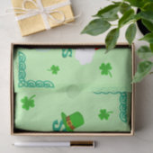 Papier Mousseline Saint Patrick's Day Shamrock Pot of Gold Celtic Kn (Cadeau)