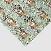 Papier Mousseline Saint Patrick's Day Tissue Paper Chien (Détail)