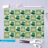Papier Mousseline Saint Patrick's Day Tissue Paper Coeurs Casquette (Artisanat)