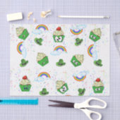 Papier Mousseline Saint Patrick's Day Tissue Paper Cupcake (Artisanat)