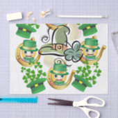 Papier Mousseline Saint Patrick's Day Tissue Paper Horseshoe (Artisanat)