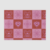 Papier Mousseline Saint Valentin (Recto)