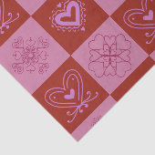 Papier Mousseline Saint Valentin (Détail)