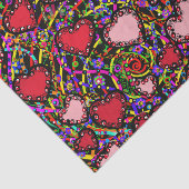 Papier Mousseline Saint-Valentin (Détail)